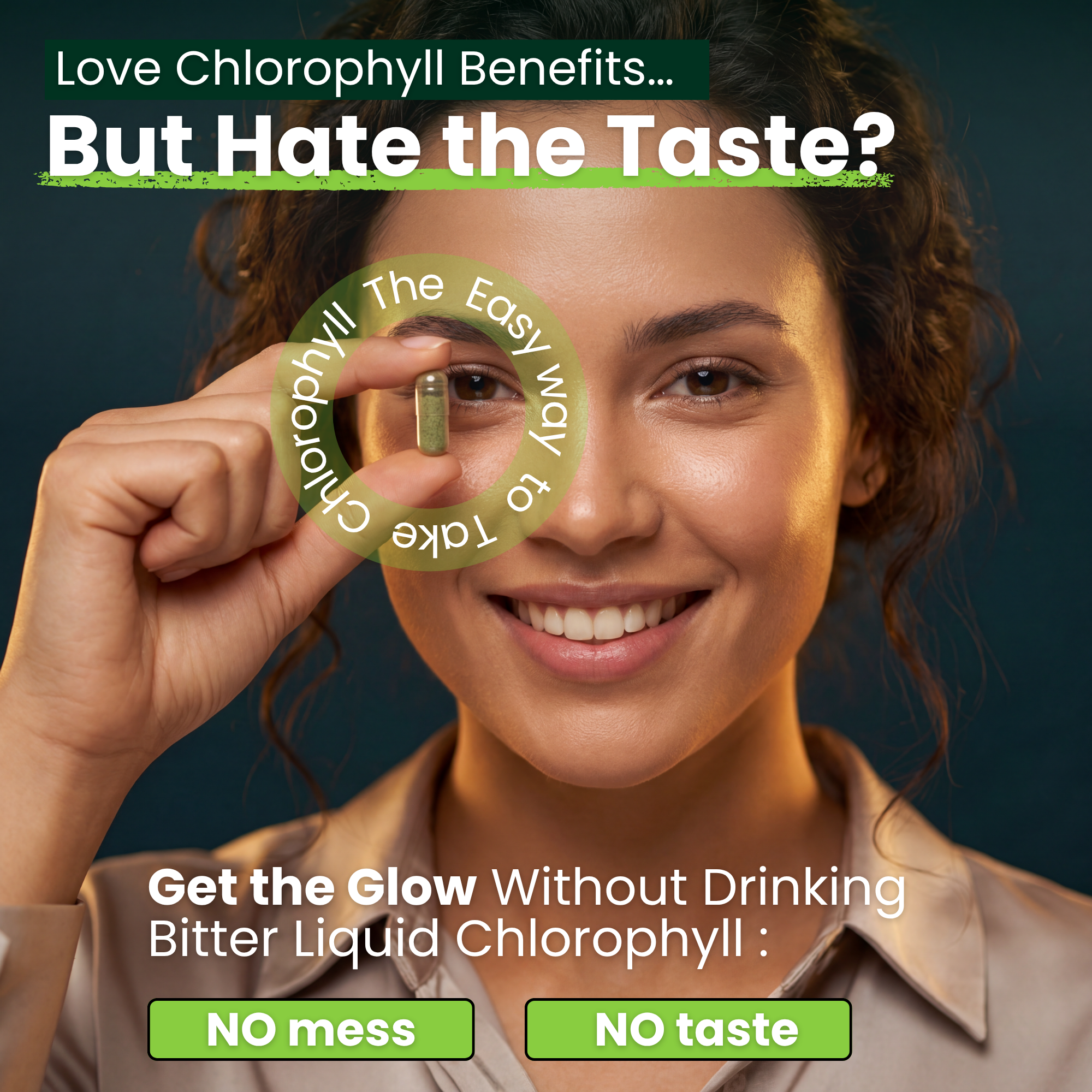 MEGA HEALTH Chlorophyll Capsules — Freshness From Within | 12,000mg per Jar | 2-Month Supply